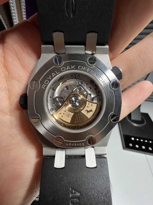 Relógio Audemars Piguet Royal Oak Homem Preto -