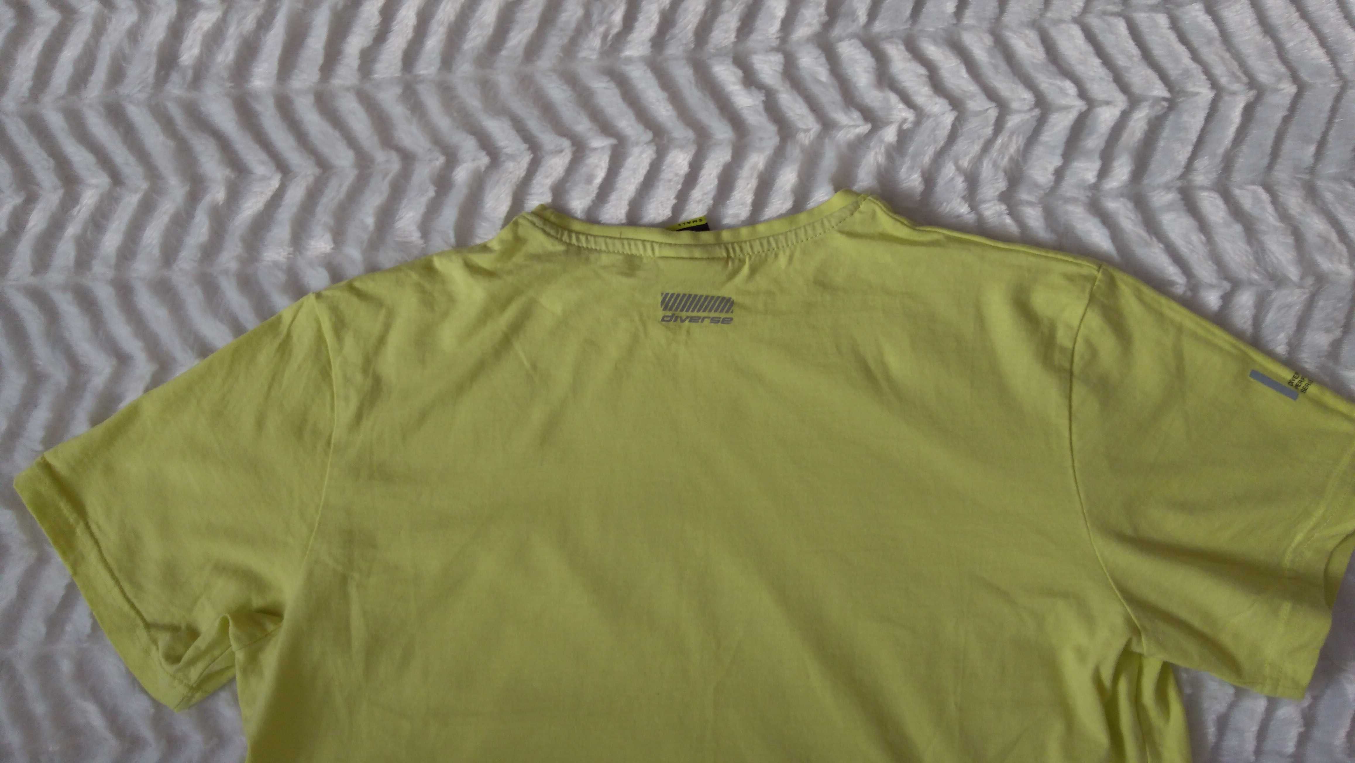 Koszulka Diverse T-shirt neon small