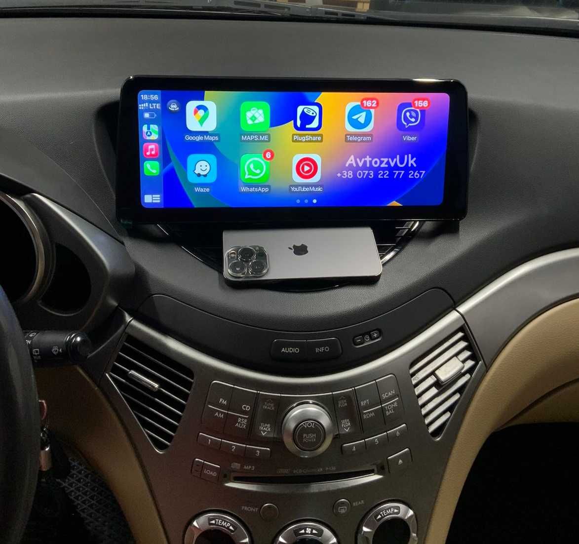 Магнитола TRIBECA Subaru IMPREZA OUTBACK LEGACY GPS CarPlay Android 14