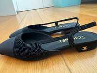 Chanel sling back shoes new