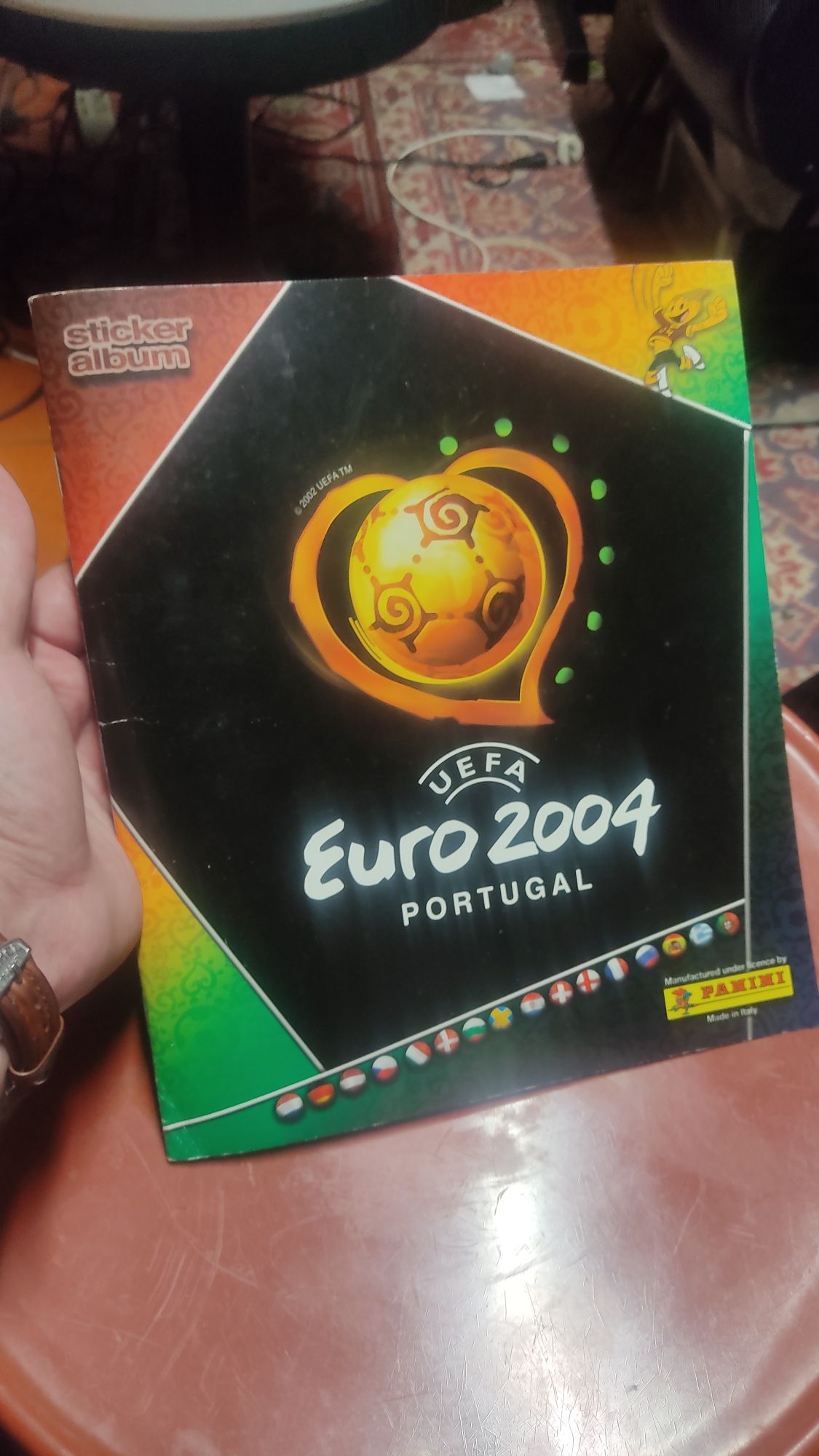 Caderneta UEFA Euro 2004 Panini completa