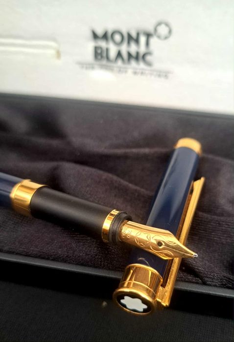 Montblanc Noblesse Oblige com aparo em ouro