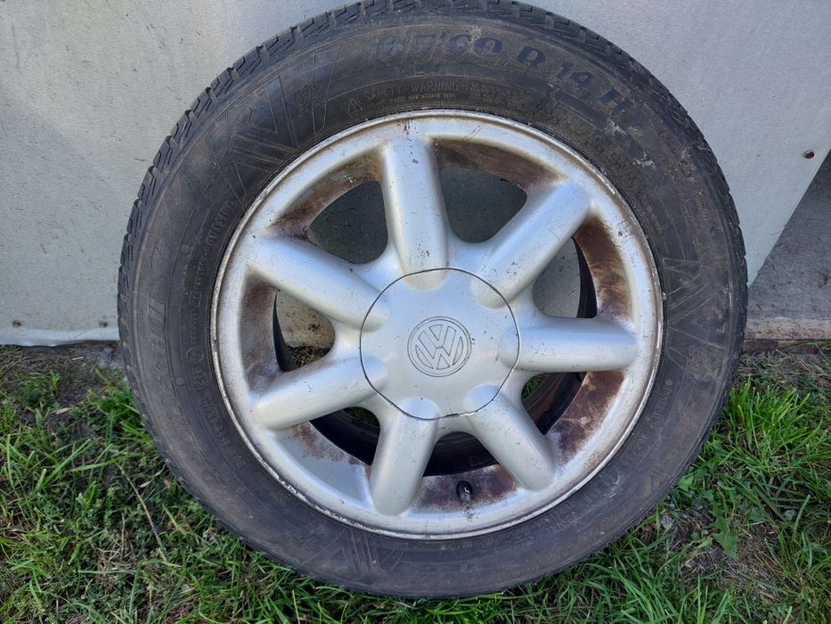 koła felgi volkswagen golf 3 polo passat 4x100 14'