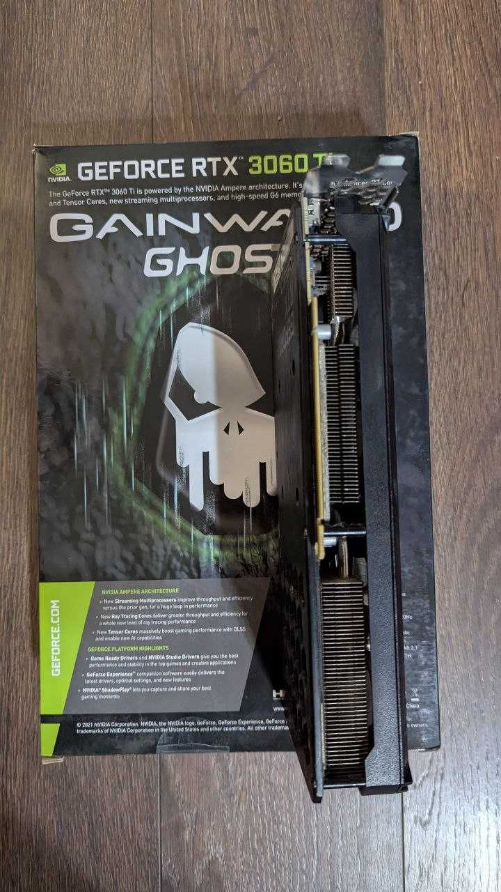 Відеокарта Gainward GeForce RTX 3060 Ti Ghost 8gb