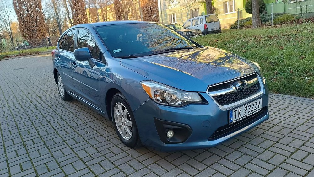 Subaru Impreza Subaru Impreza 2.0 4x4 Automat  2014r. Niski przebieg Pełny Serwis