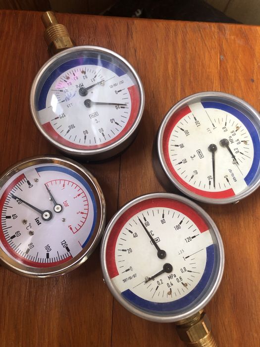 Термоманометр для тиску та температури