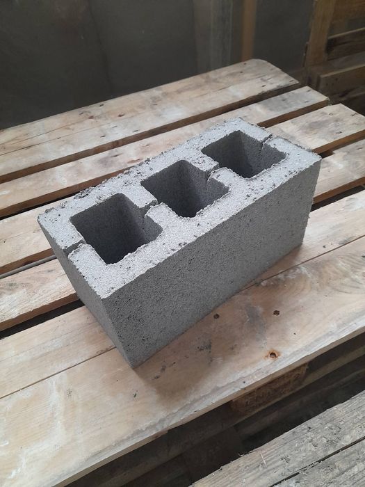 Шлакоблок будівельний стіновий 20х20х40. Керамзитний блок