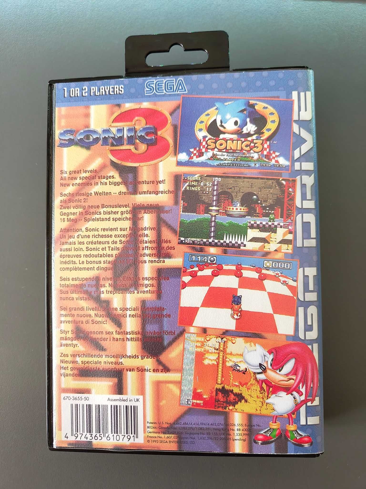 Sonic 3 Mega Drive