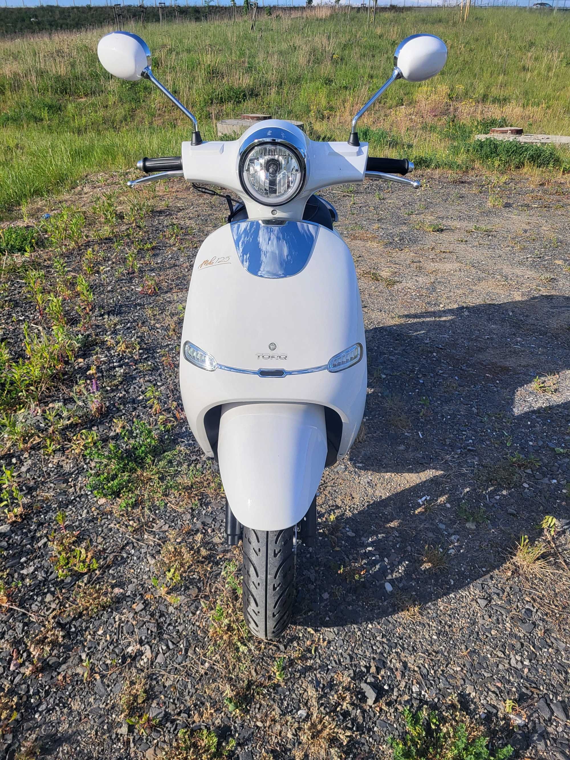 Skuter Retro 125 Na dotarciu