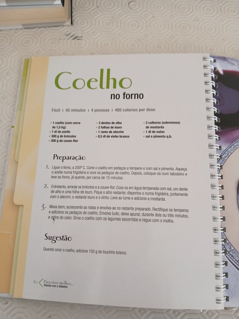 Receitas para Viver Melhor com a Diabetes