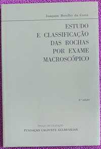 Estudo e Classificação de rochas, de Joaquim Botelho da Costa