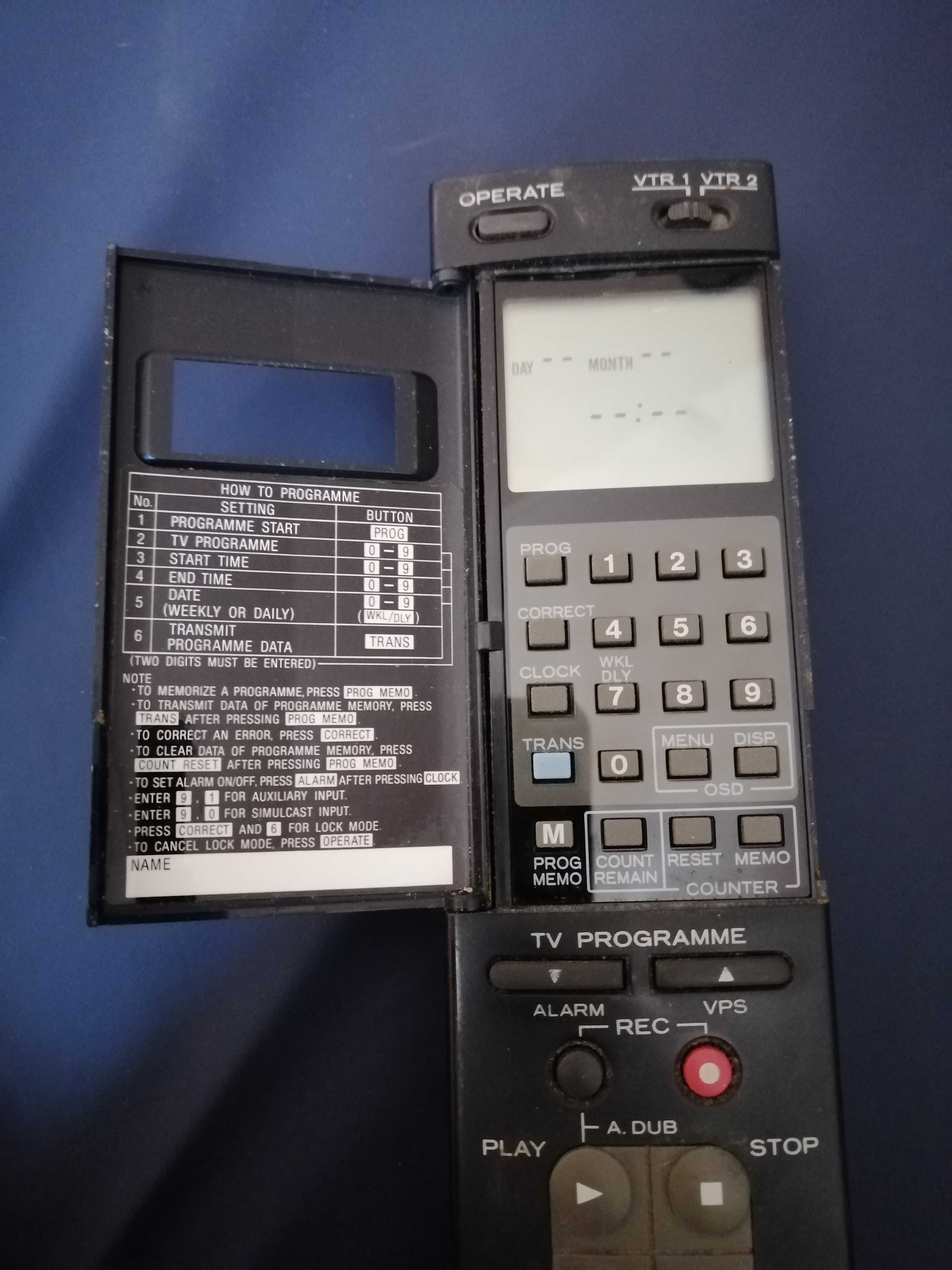 pilot do magnetowidu hitachi vt rm 553 e