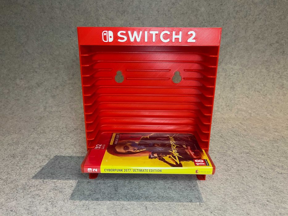 Stojak wieszak ścienny na gry Nintendo Switch 2