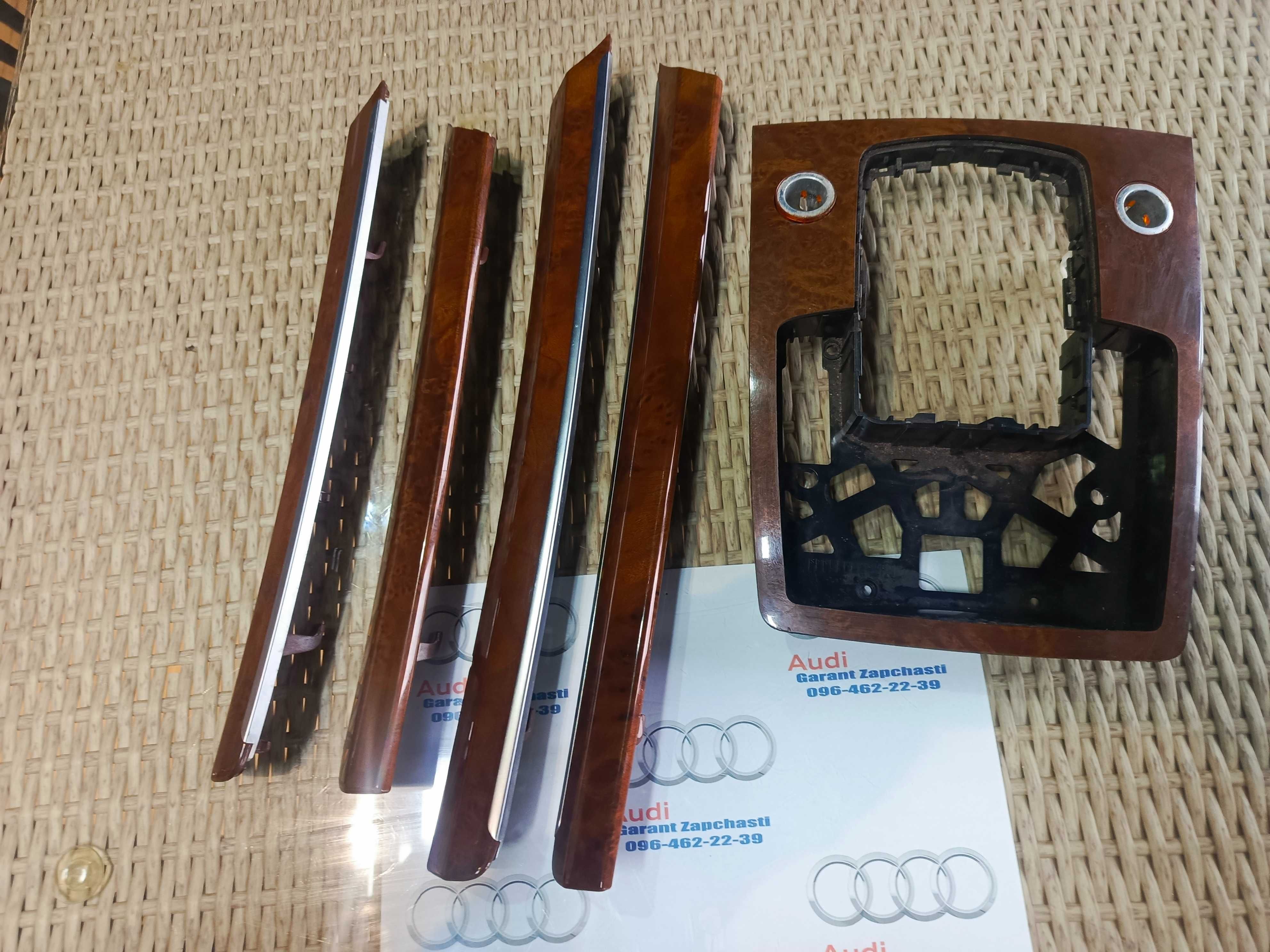 Деревяні накладки декор ауді ку7 audi q7 audi