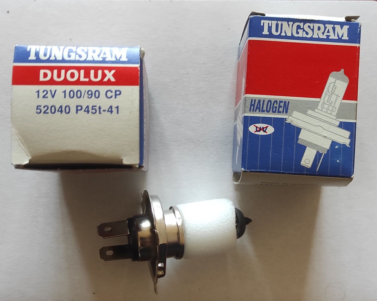 Автомобільна лампа Tungsram Duolux Halogen 12V 100/90 CP, 52040 P45t-4