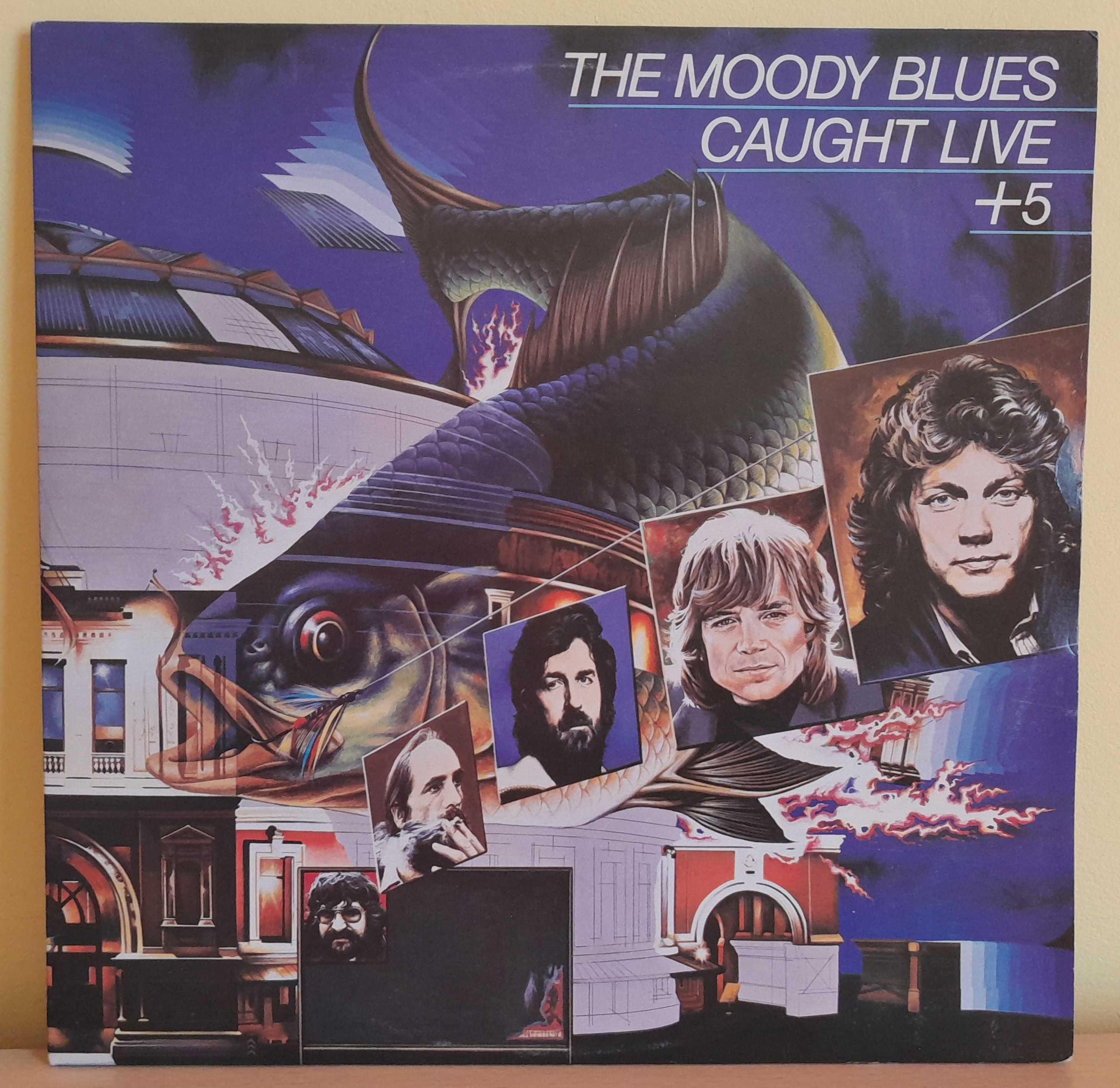 The MOODY BLUES - Caught Live +5  / 2LP używane.
