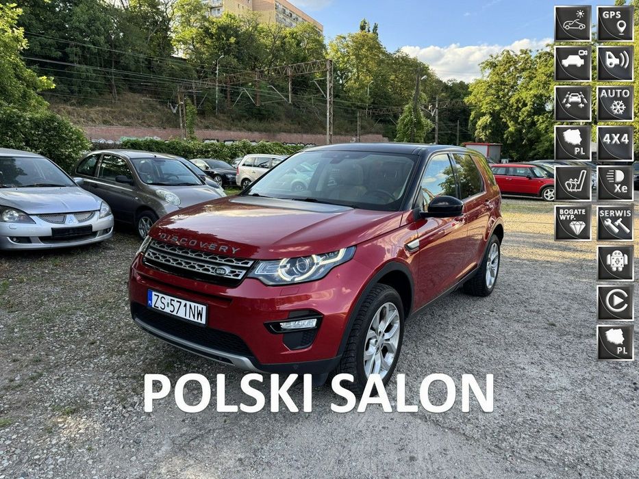 Land Rover Discovery Sport 2.0Si4 HSE-240km-4x4-Automat-Serwis-Bezwypadkowy-Navi-Skóry-Kamera-PDC