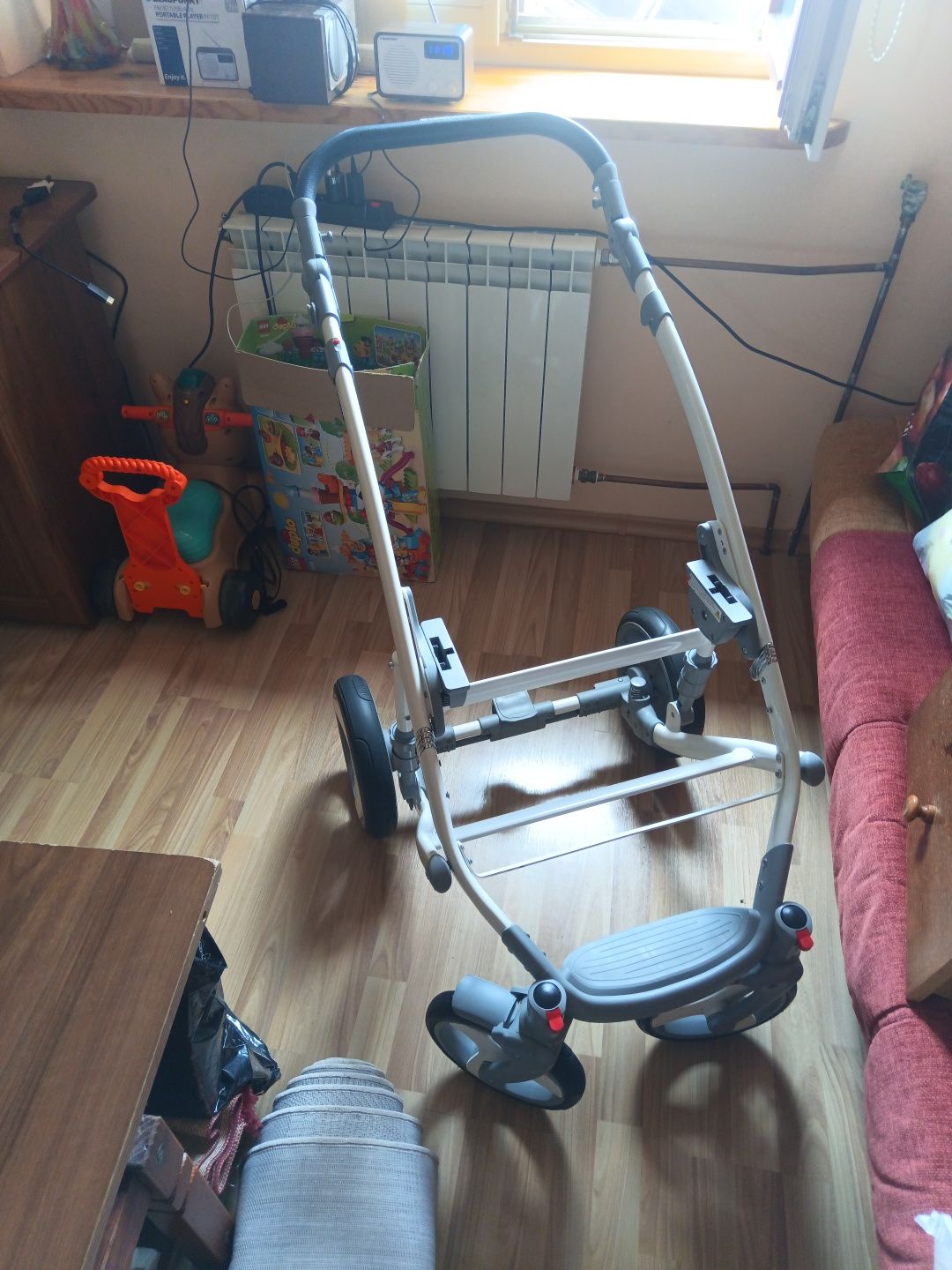 wozek 3w1 camarelo avenger