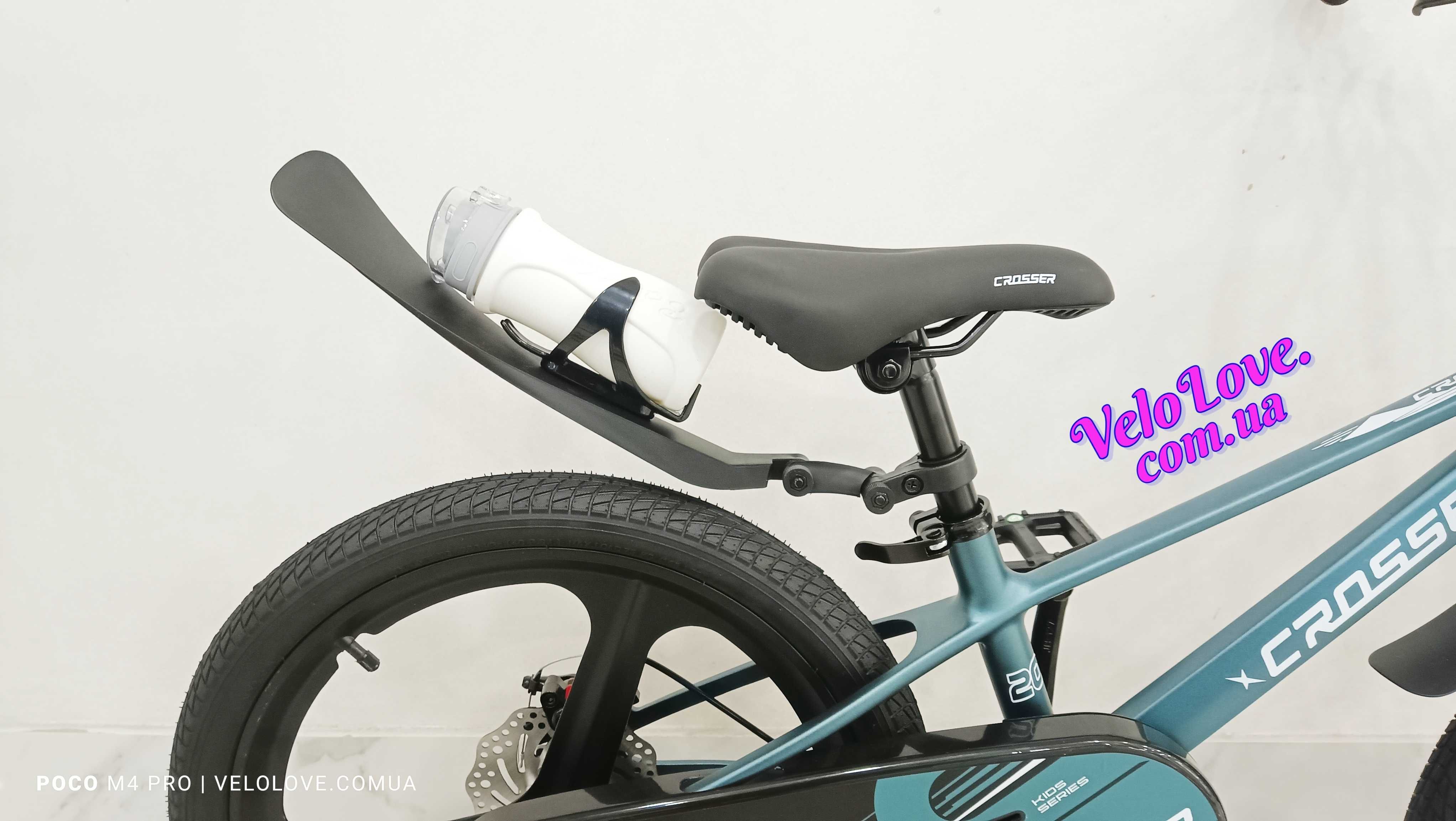 НОВЫЙ Детский легкий магниевый велосипед Crosser, колеса 16" и 20"