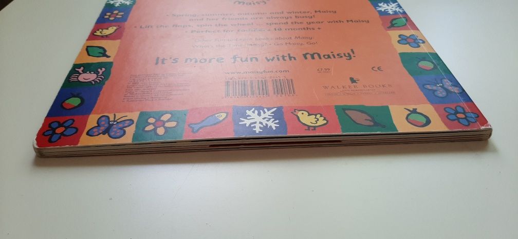 Maisy's year. Mysia po angielsku flap book.