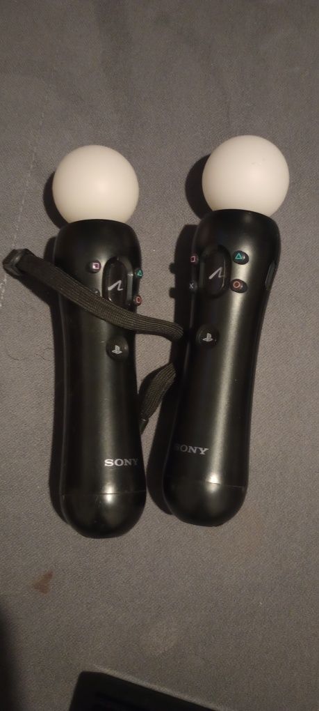 Kontrolery ruchu, kamera + ładowarka padów do ps4 gratis