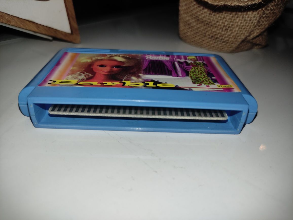 Gra Barbie PEGASUS NT6048 Famicom | Niebieski cartridge | 100% Sprawny