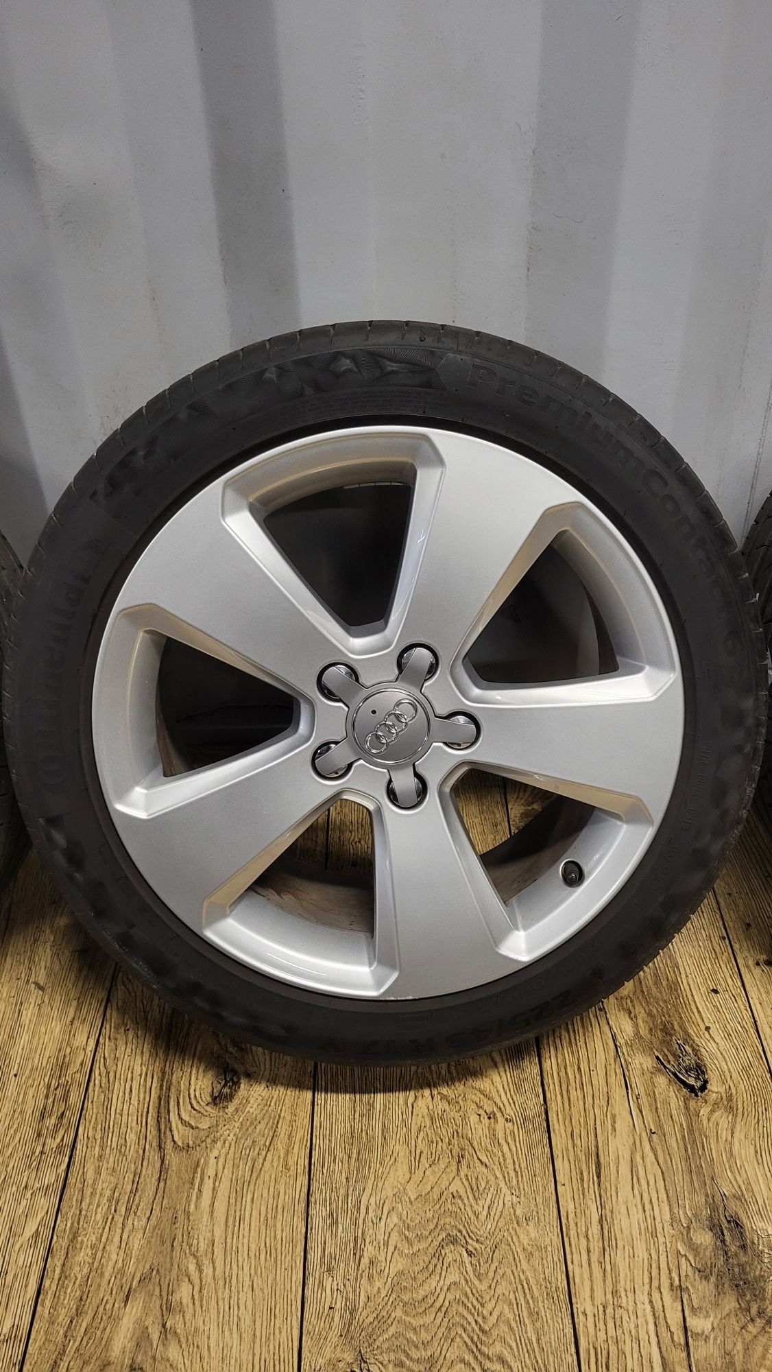 Alufelgi Audi S-line 17" 5x112 z oponami 225/45 R17 A3 S3 8V A4 Vw