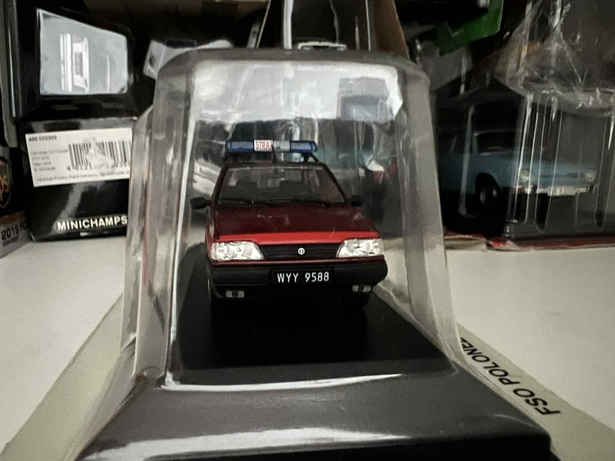 FSO Polonez ATU SLOp Straż Pożarna 1:43 DeAgostini Legendy FSO