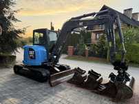Minikoparka Caterpillar CAT 305.5 E2CR z Niemiec 5,5tony 4 łyżki