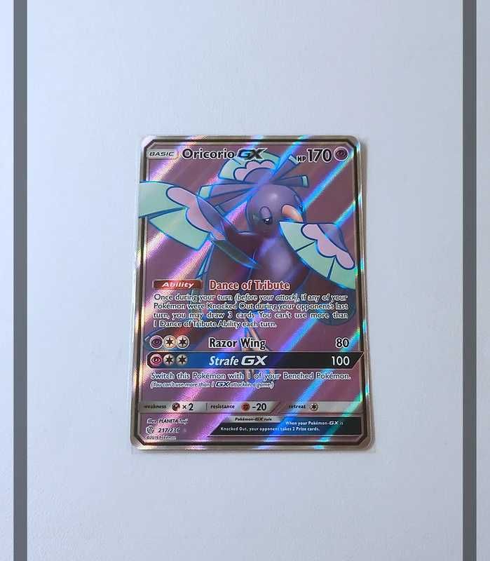 Oricorio Gx 217/236 CEC Pokemon ENG-NM