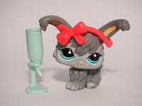 Figurka Littlest Pet Shop LPS #993 królik angora stan idealny