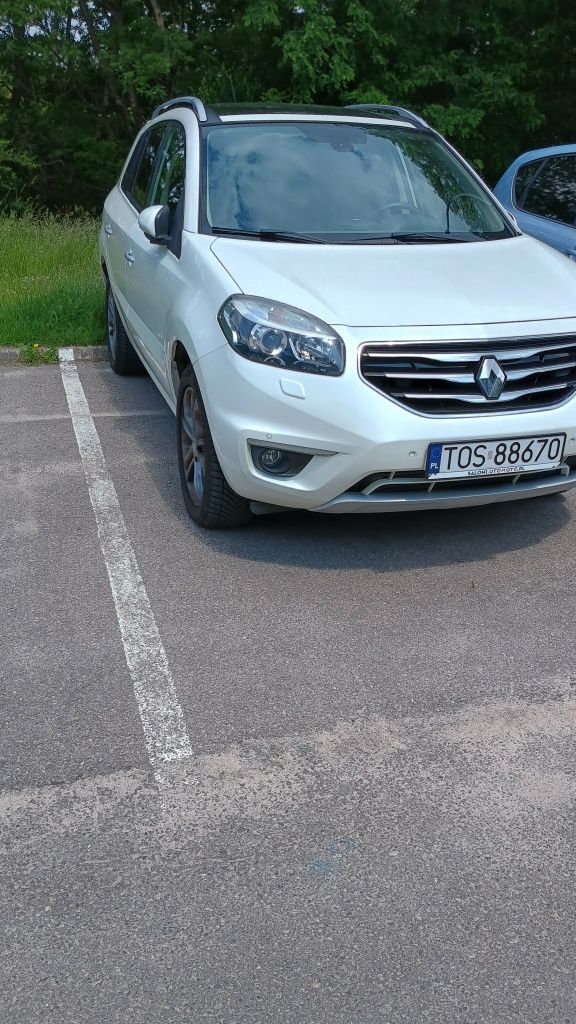Sprzedam renault koleos biała perła2.0d 150km manual w wersji in.paris