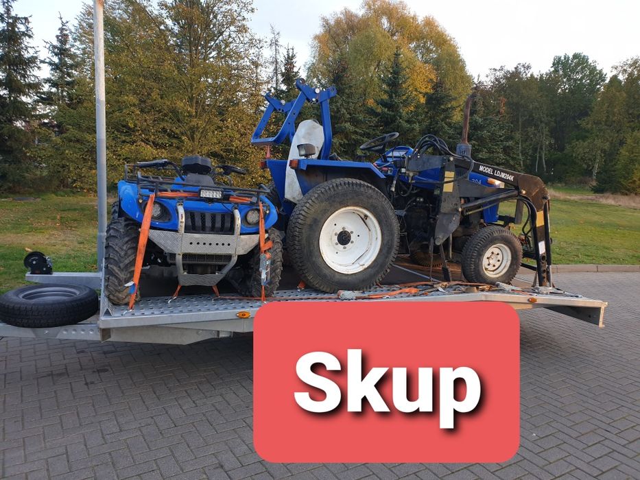Skup maszyn budowlanych rolniczych kosiarka traktorek ciagnik  quad