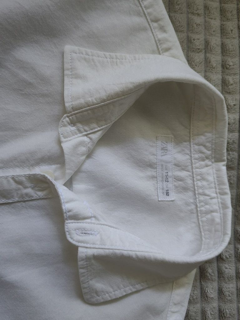 Biała koszula Zara rozm. 152 cm