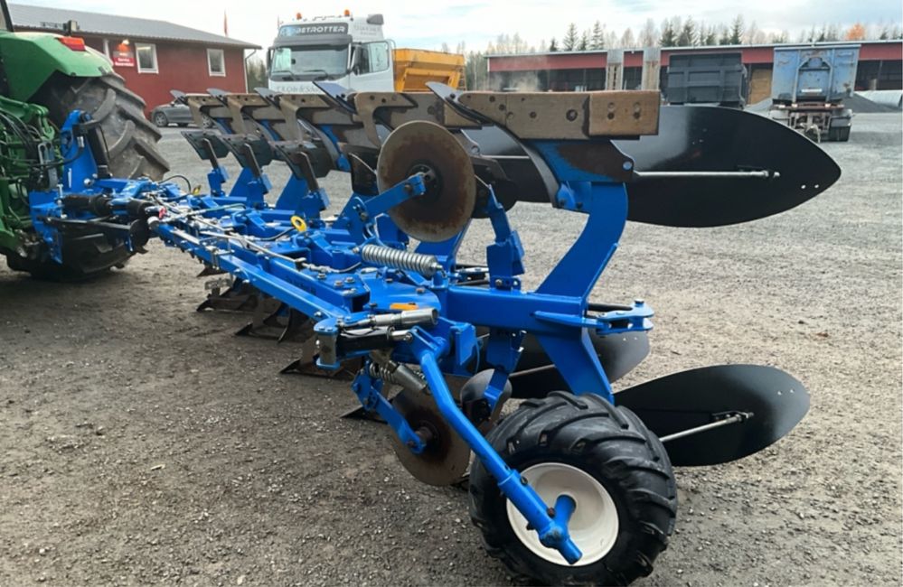 New holland PHV5875H XLD vario 5 skib Overum jak Nowy pług kuhn besson