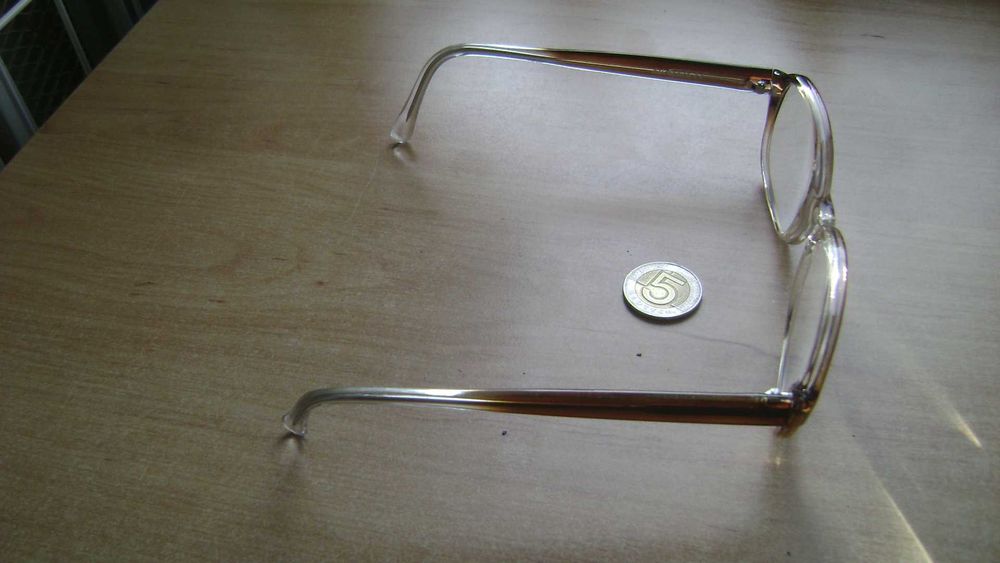 Starocie z PRL - Okulary korekcyjne damskie +2 dioptrie rozstaw 14cm