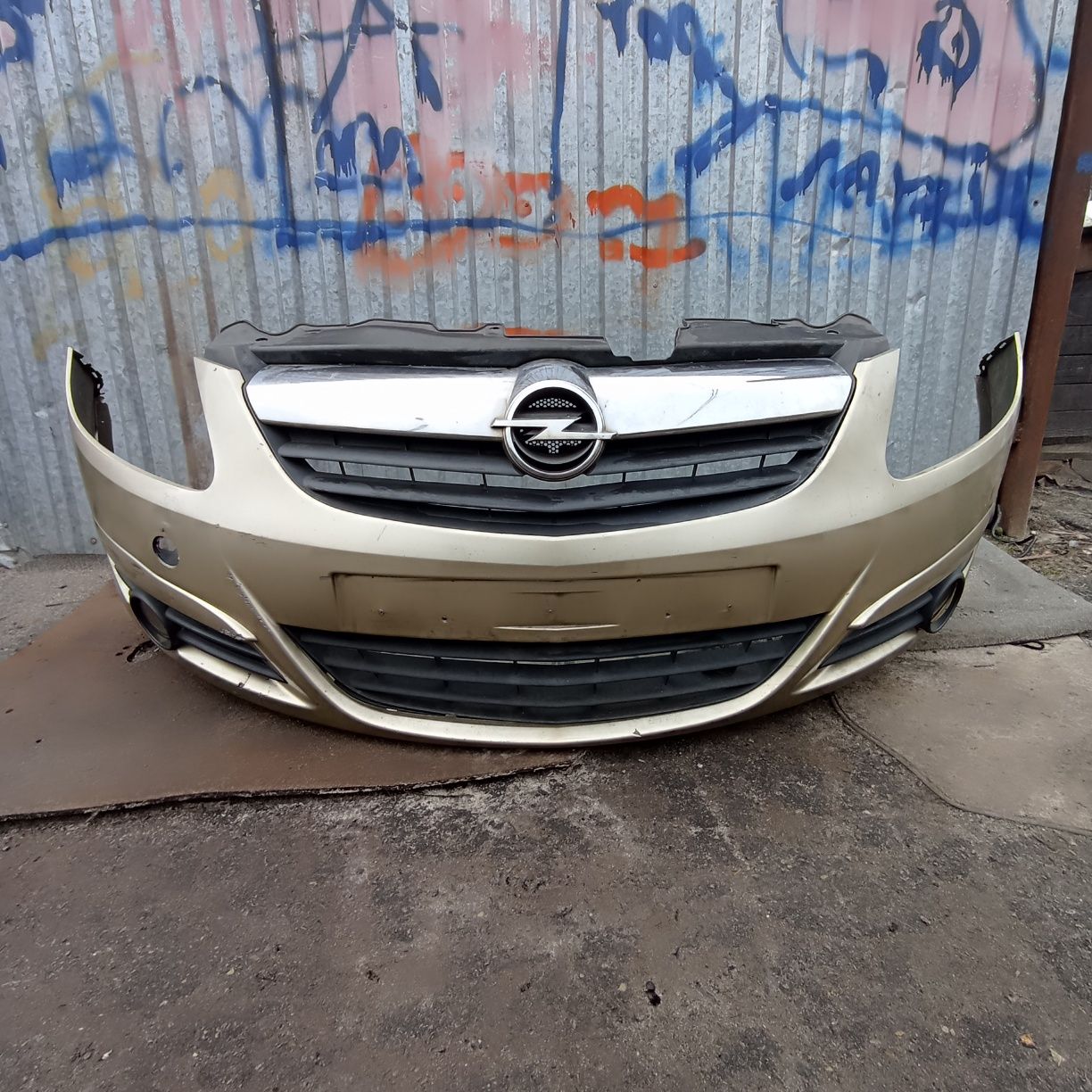 Бампер Opel Corca D Опель Корса Д 06-11