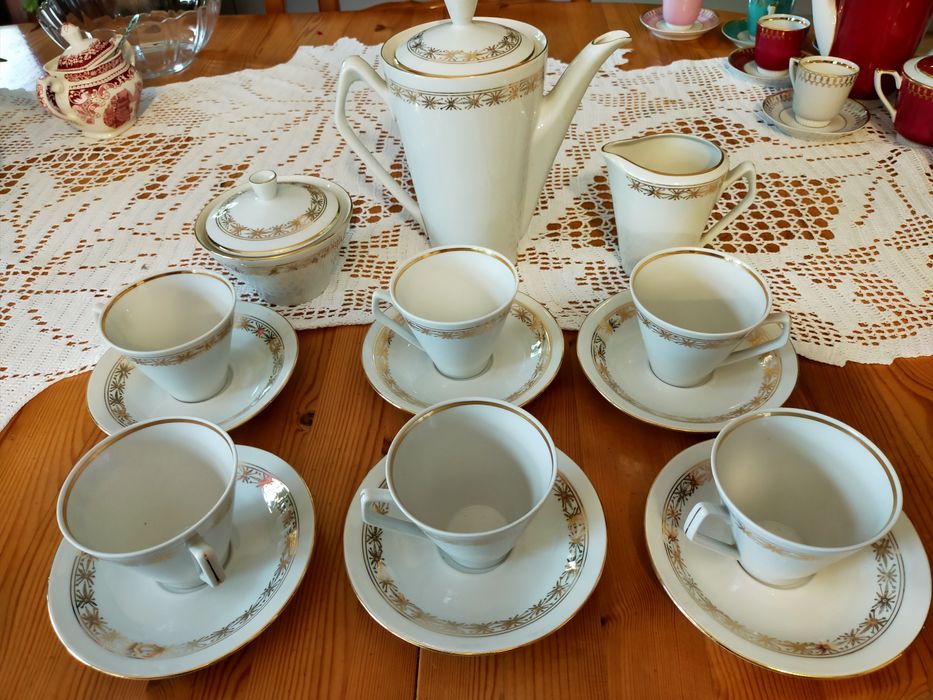 Serwis kawowy herbaciany Elżbieta Chodzież