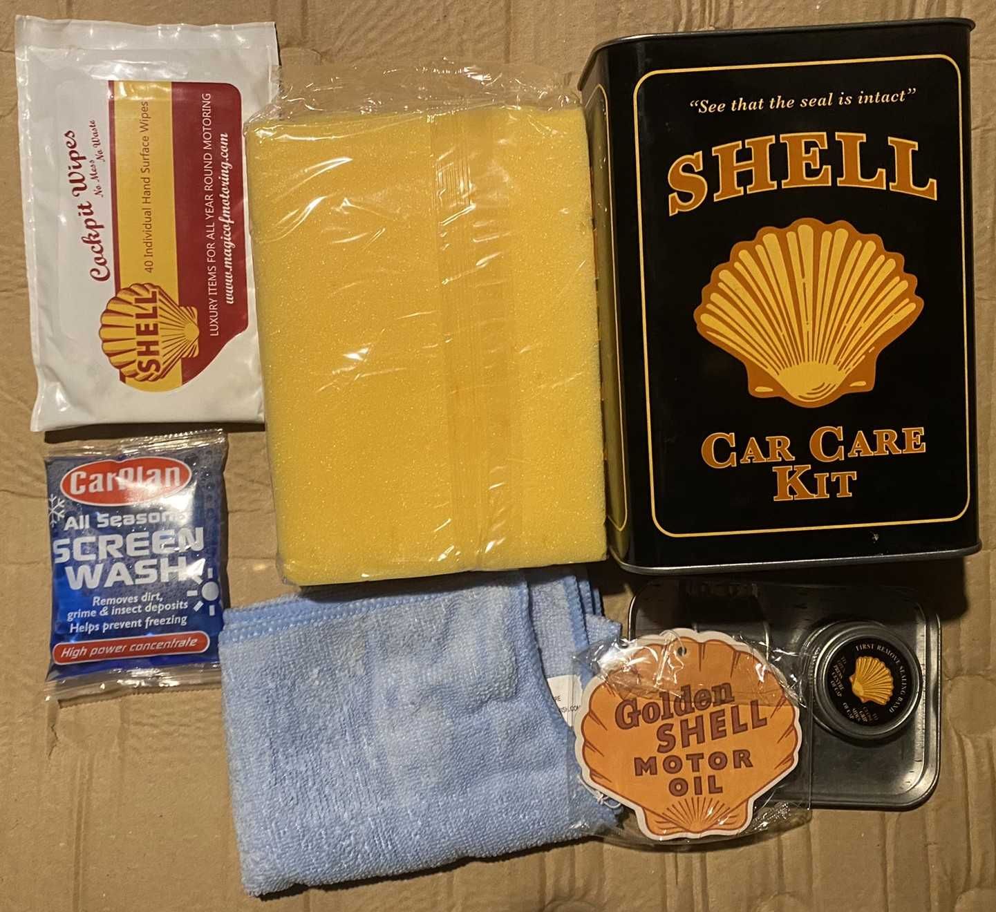 SHELL Car Care KIT Vintage