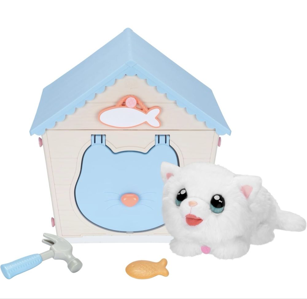 Великий Little Live Pets My Kitty's Home інтерактивна киця в будинку