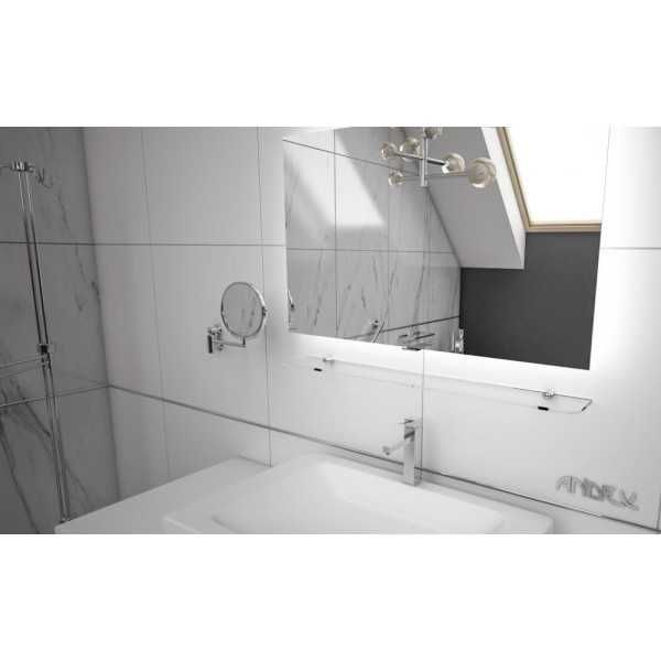 Półka łazienkowa szklana 60 cm ANDEX Classic 051/60/CC *powystawowy*