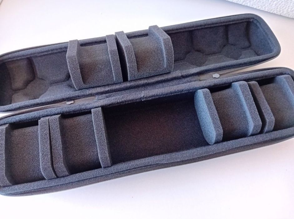 Mala Estojo Viagem 6 Relógios Rolex Tissot Oris Seiko Omega Cauny Iwc