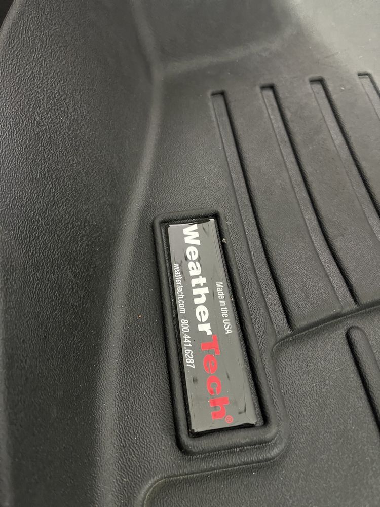 Коврики Weathertech Black для Audi A8. 19-23 г