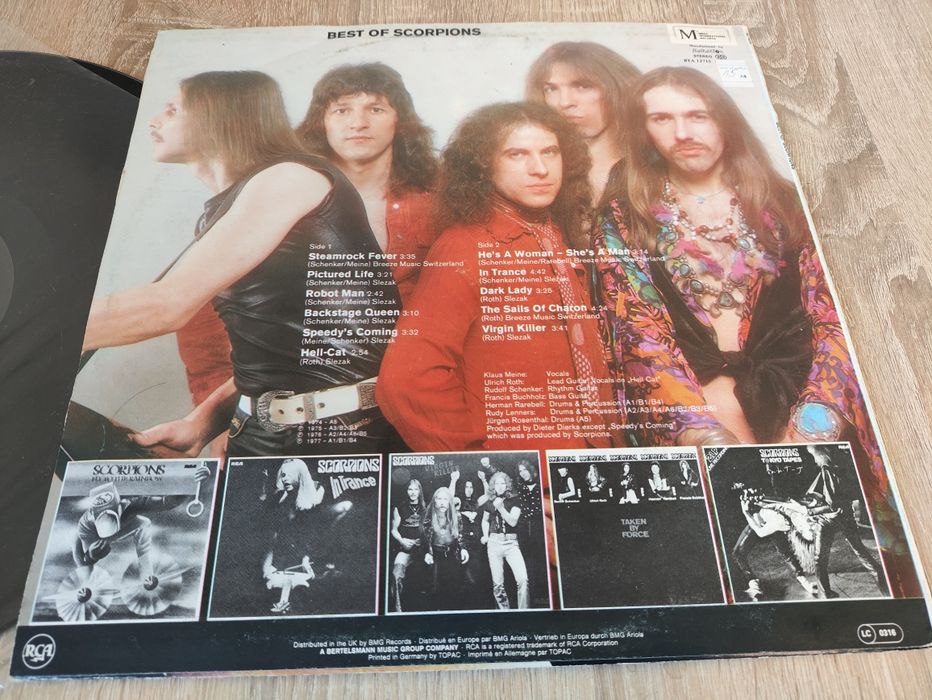 Платівка best of Scorpions