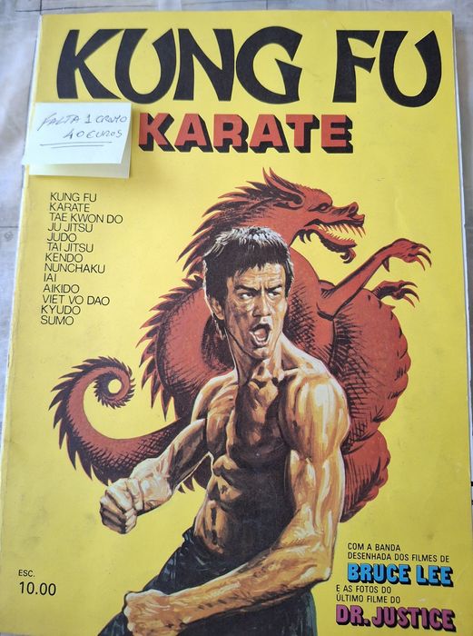 Colecção cromos Kung Fu Karaté