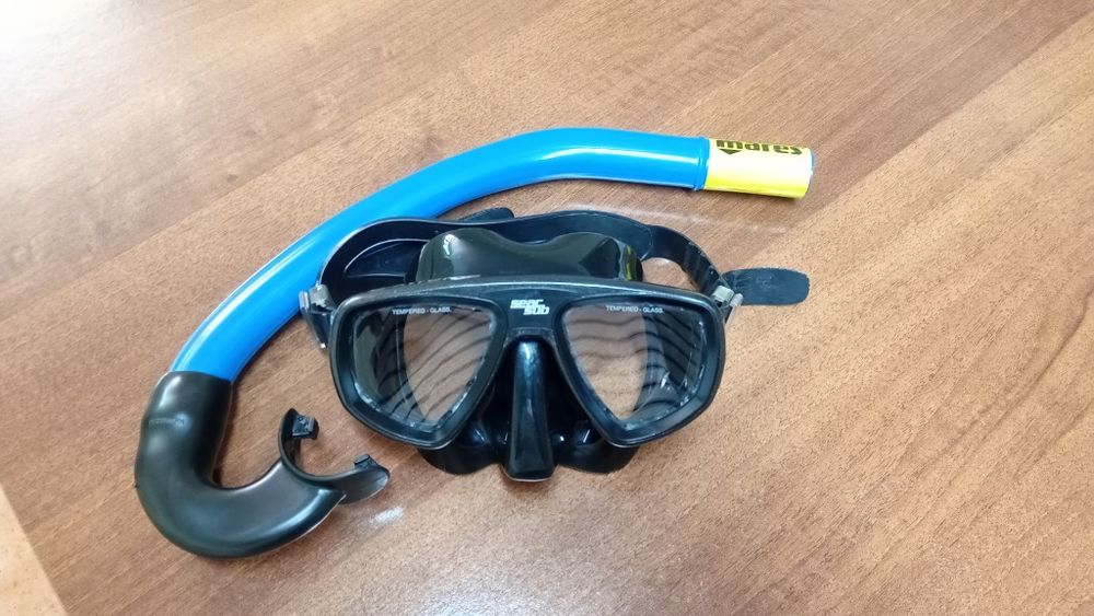 Óculos de mergulho