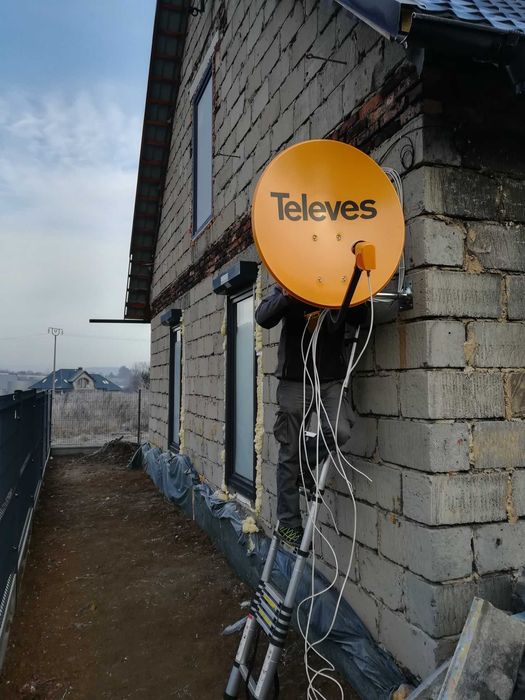 Montaż-Serwis-Ustawienie anten satelitarnych DVBT naziemnych Mysłowice