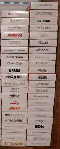 43 Cassetes vídeo VHS, vários filmes