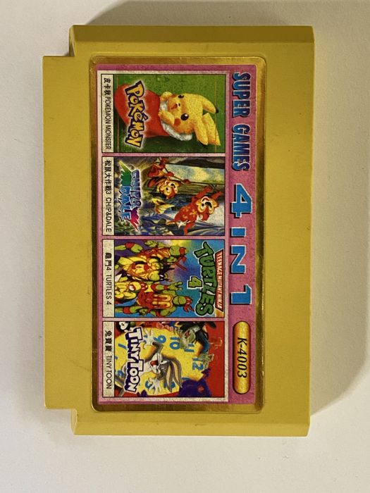 Картріджі для ігрової приставки денді 8 шт (Famicom) 8bit