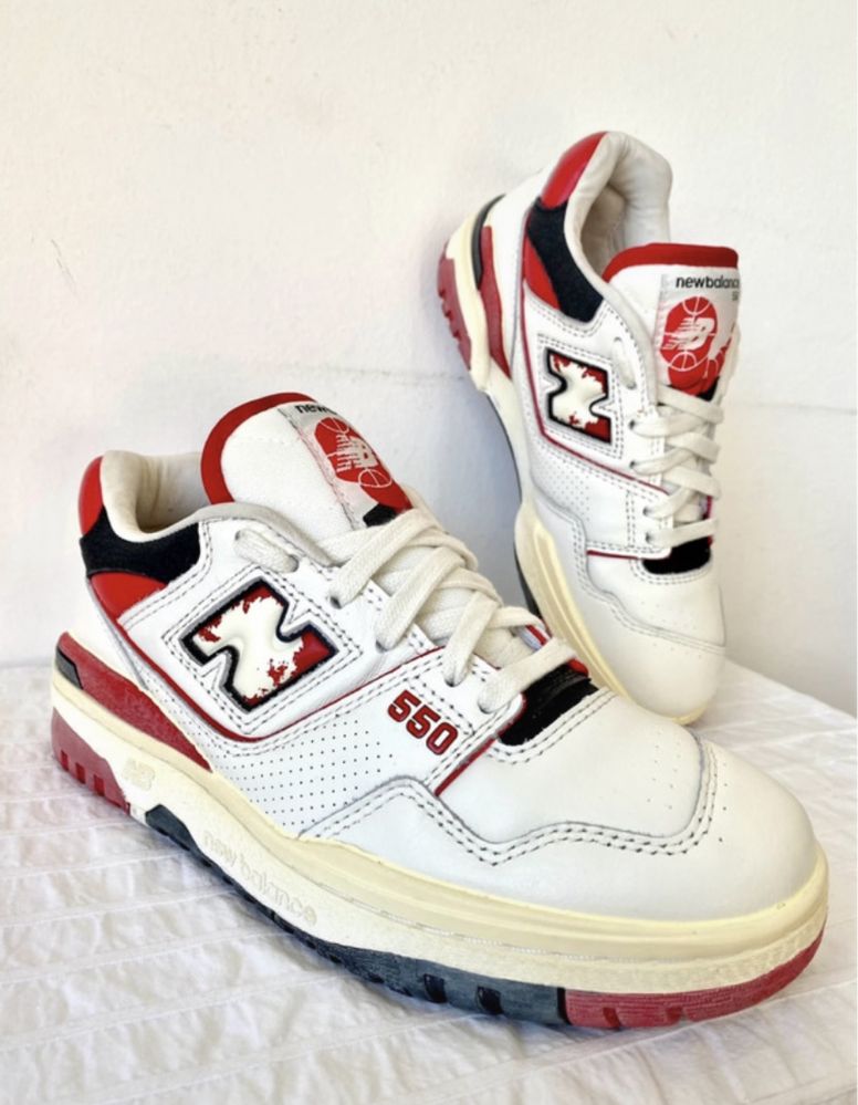 Sneakers New Balance 550 Premium Vintage Red 37.5